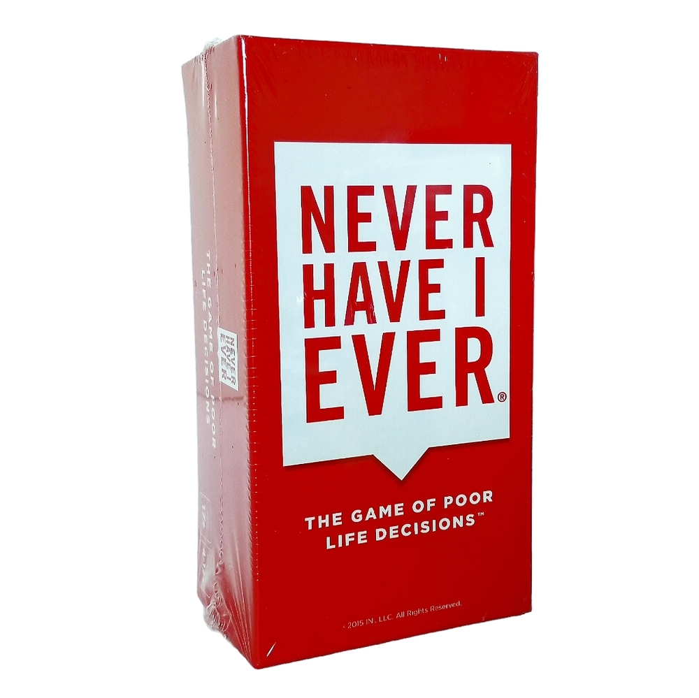 Never Have I Ever Party Card Game Classic Edition 550 Cards Set 17+ Years New